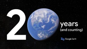 Google Earth takes you on a nostalgic spin around the globe as it turns 20