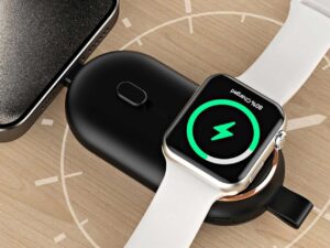 If you forgot to charge your Apple Watch last night, this magnetic charger lets you power up anywhere