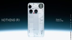 The Nothing Phone 3 launches with a screen on the back and flagship aspirations