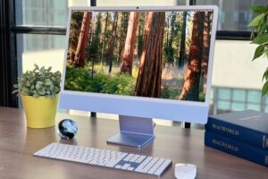 The 24-inch iMac once had a front Apple logo. Here’s what it would have looked like